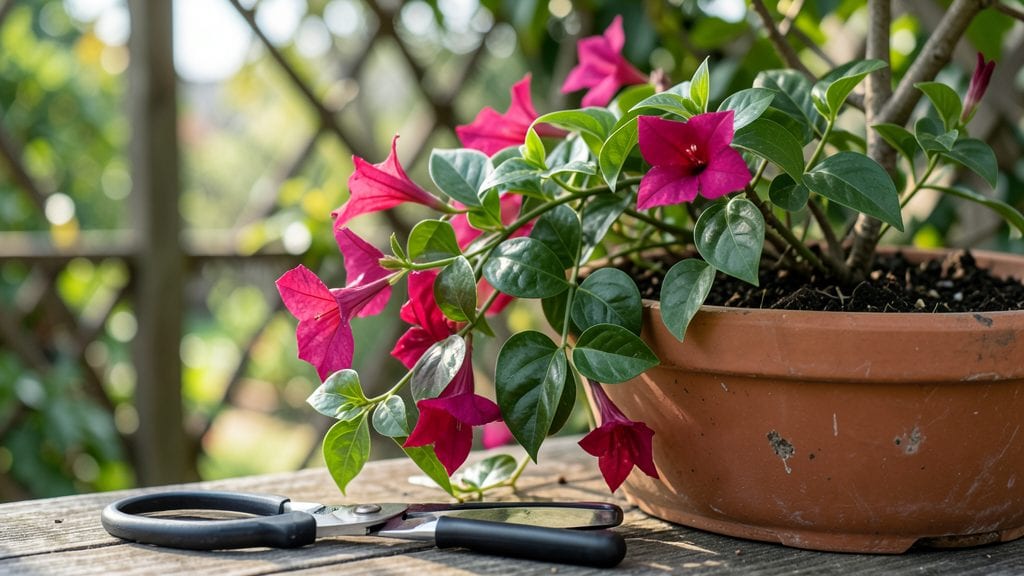 Dipladenia Plant Pruning: Seasonal Shape Secrets for Nonstop Blooms