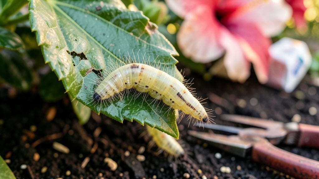 Hibiscus Plant Worms: Organic Rescue in 3 Steps