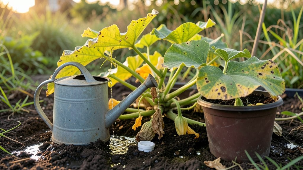 Overwatered Squash Plants: Drain, Revive, and Save Your Harvest