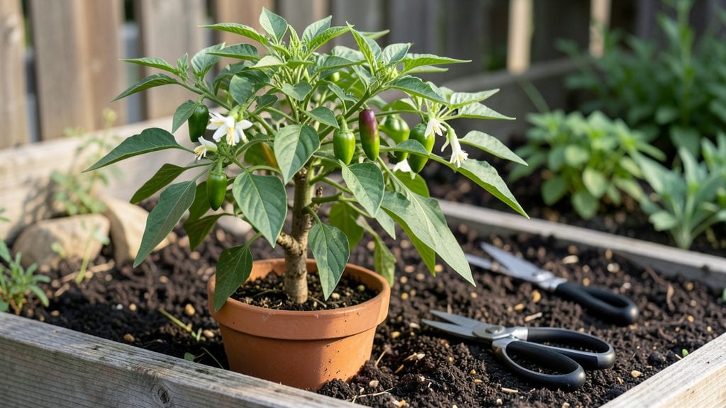 Trimming Jalapeño Plants: Precision Cuts for Bigger Harvests Year-Round