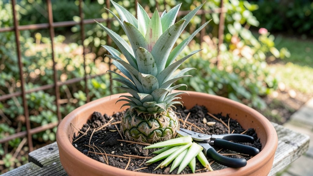 Trimming Pineapple Plants: Year-Round Growth With 3 Strategic Cuts