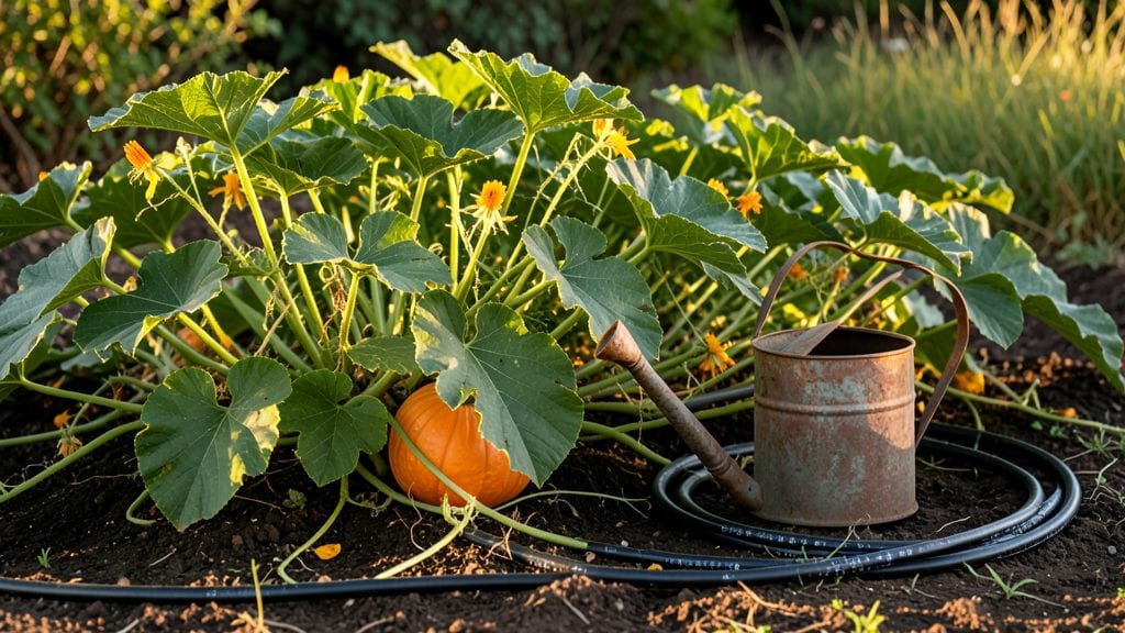 Watering Pumpkin Plants: Soil Moisture Tricks for Vines That Thrive Without Rot